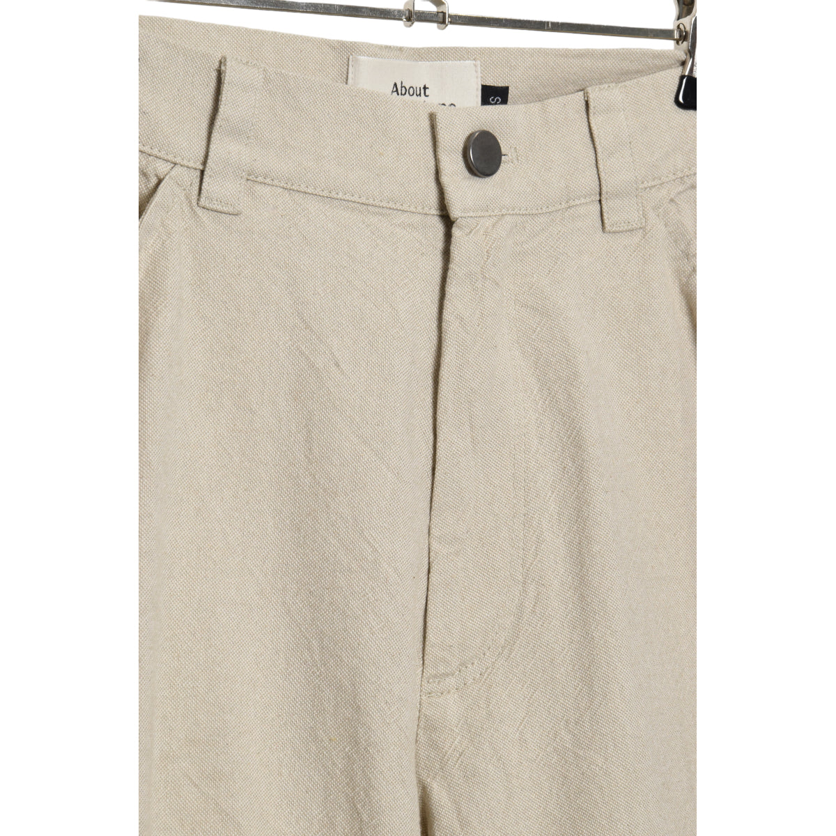 About Companions Olf trousers eco canvas sand