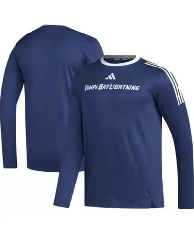 adidas Men's NHL Tampa Bay Lightning AEROREADYÂ® Long Sleeve T-Shirt