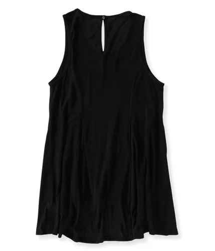 Aeropostale Womens Keyhole Hi-Lo Tank Top