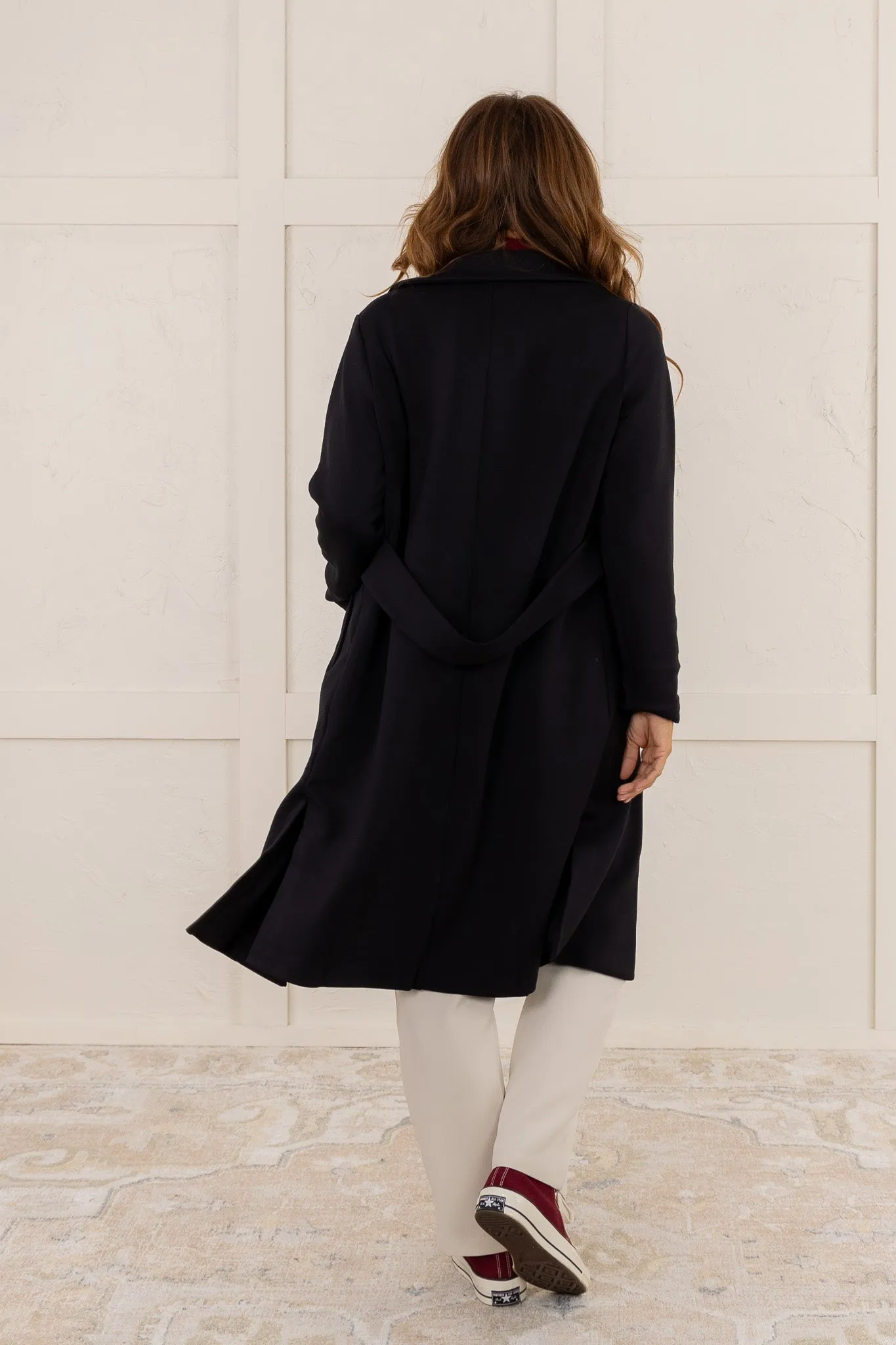 Airessentials Coat - Black | SPANX