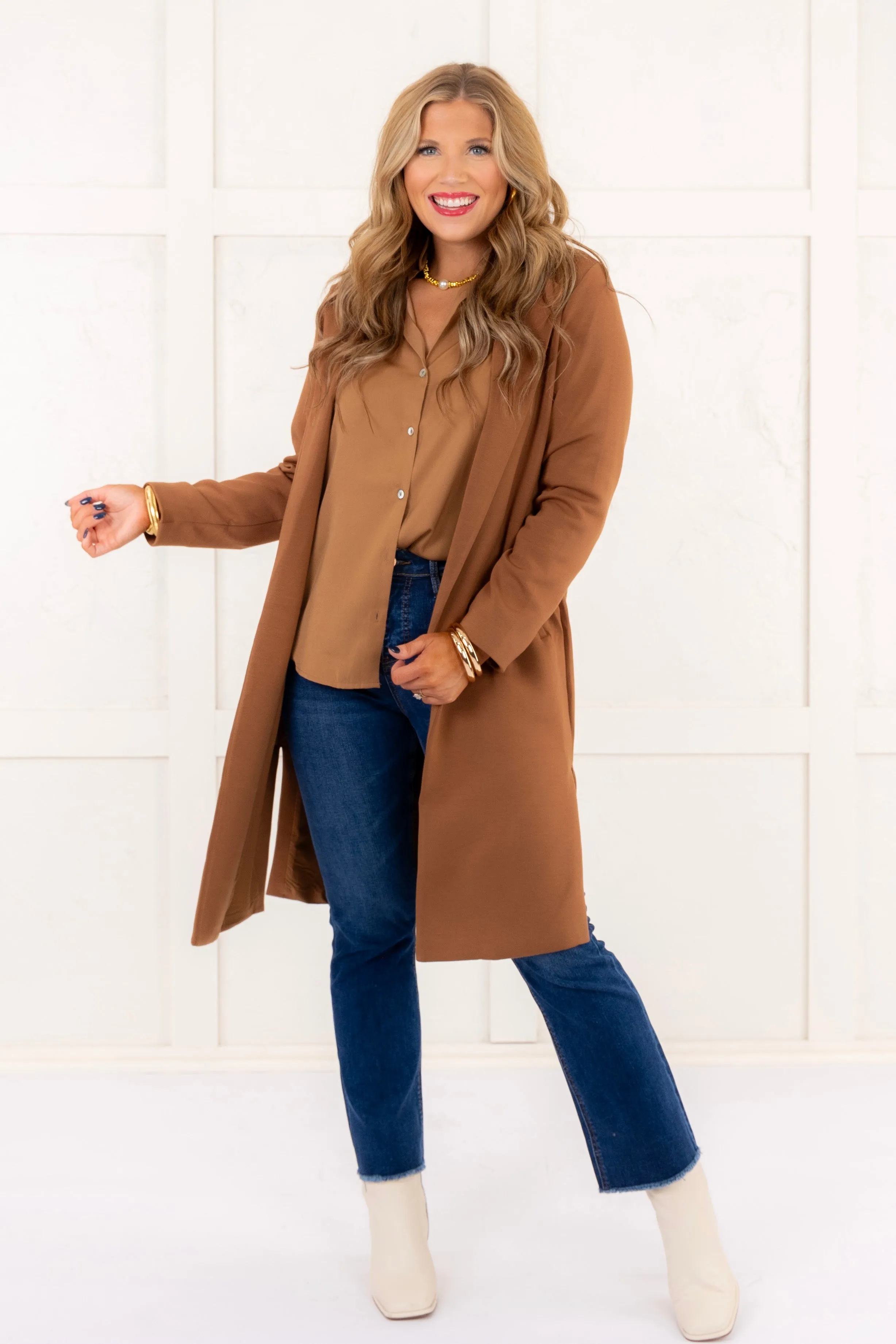 Airessentials Coat - Cocoa | SPANX