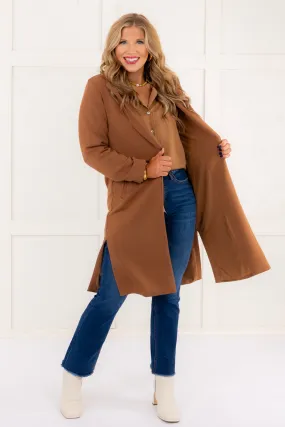 Airessentials Coat - Cocoa | SPANX