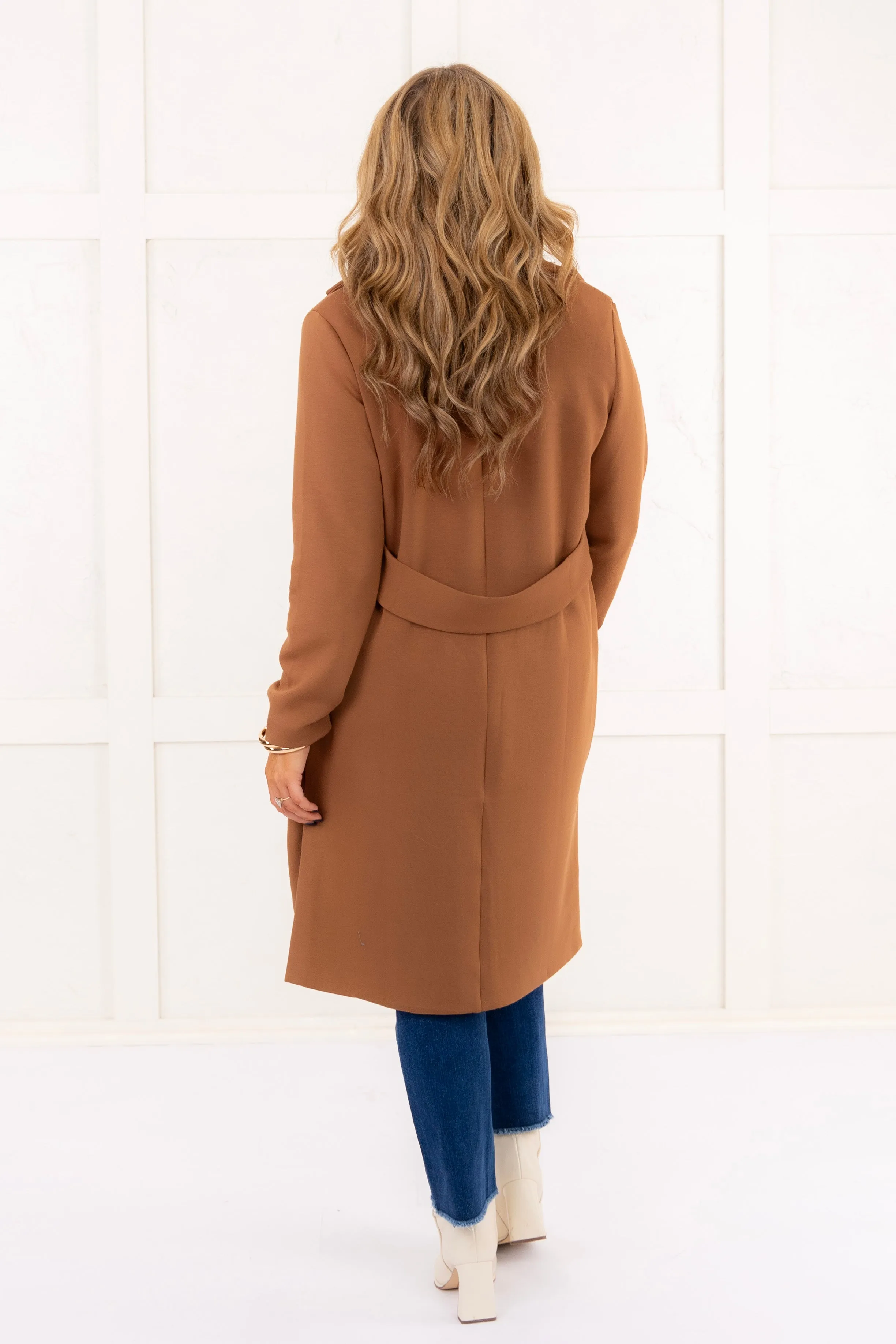 Airessentials Coat - Cocoa | SPANX