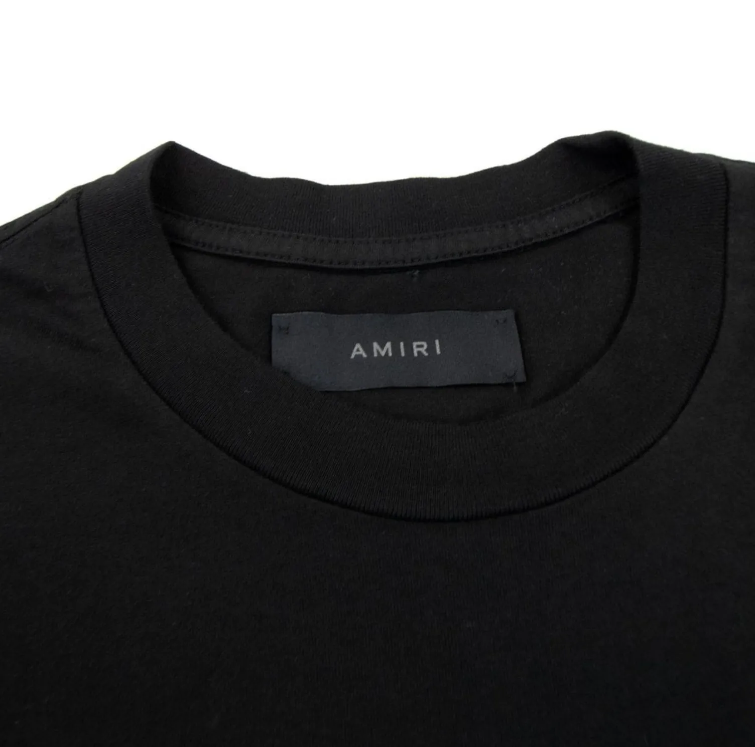 AMIRI  |Street Style Plain Cotton Logo T-Shirts