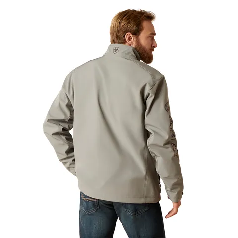 Ariat Men's Logo 2.0 Jetty Grey Softshell Jacket