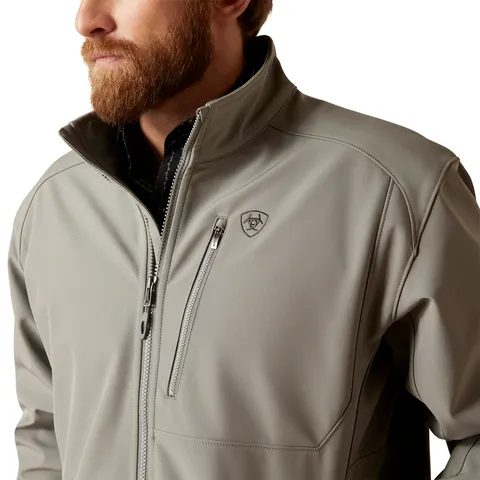 Ariat Men's Logo 2.0 Jetty Grey Softshell Jacket