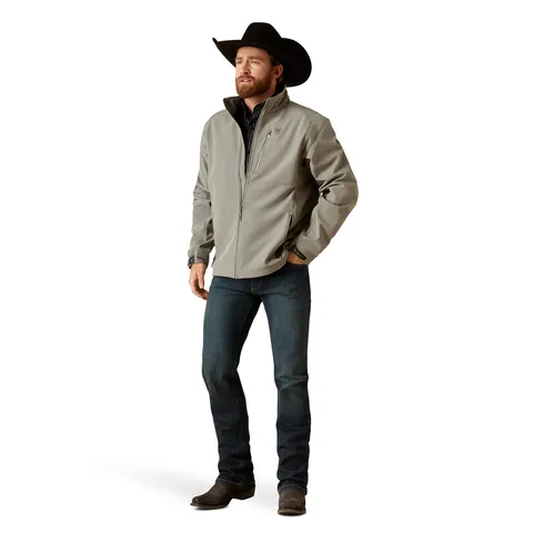 Ariat Men's Logo 2.0 Jetty Grey Softshell Jacket