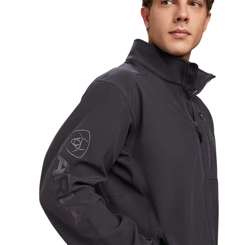 Ariat Men's Logo 2.0 Phantom Black Softshell Jacket