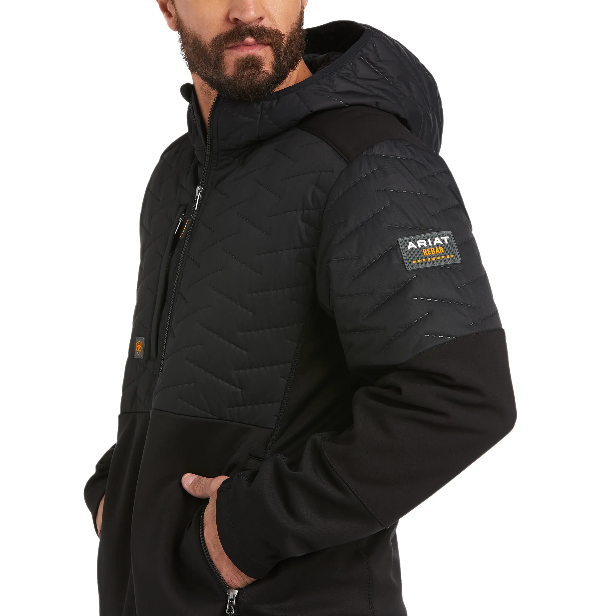 Ariat Men's Rebar Cloud 9 Insulated Black Jacket