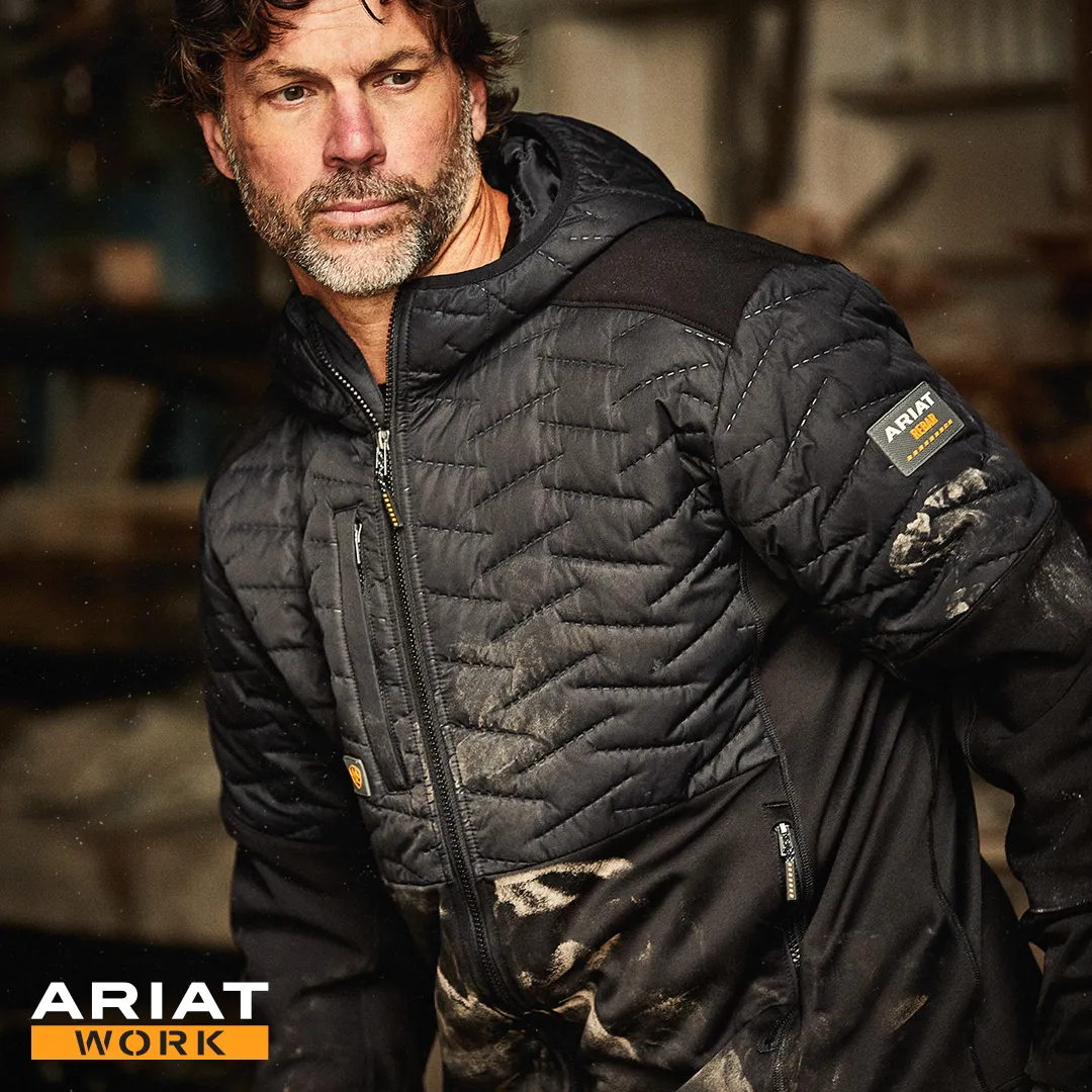 Ariat Men's Rebar Cloud 9 Insulated Black Jacket