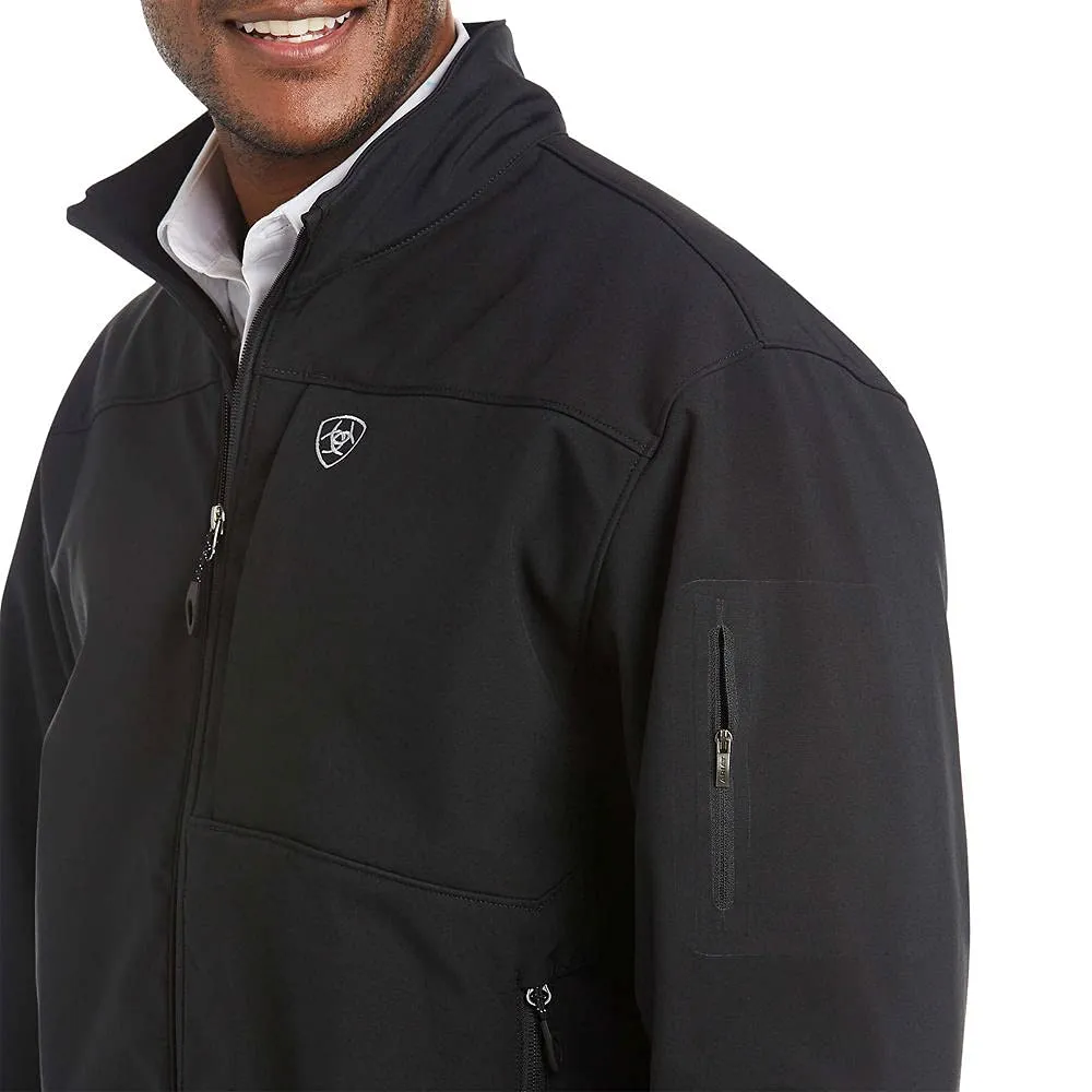 Ariat Men's Vernon 2.0 Black Softshell Jacket