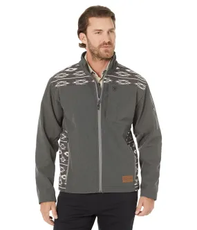 Ariat Men's Vernon 2.0 Chimayo Softshell Charcoal Jacket