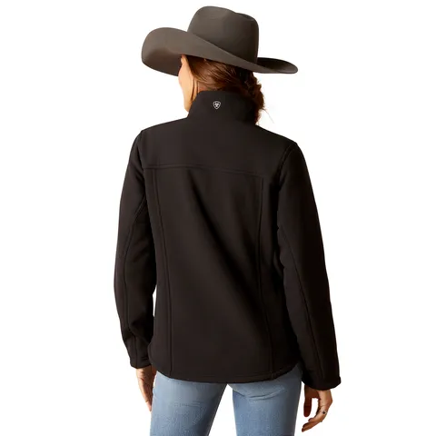 Ariat Women's Berber Back Softshell Black Jacket