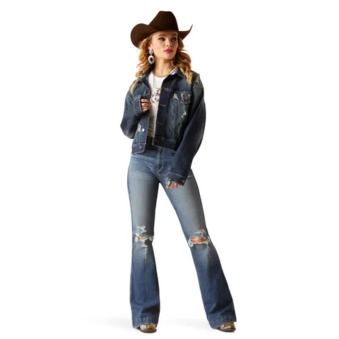 Ariat Women's Chimayo Aztec & Burbank Denim Jacket