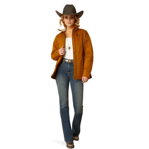 Ariat Women's Grizzly Insulated Chestnut Brown Jacket