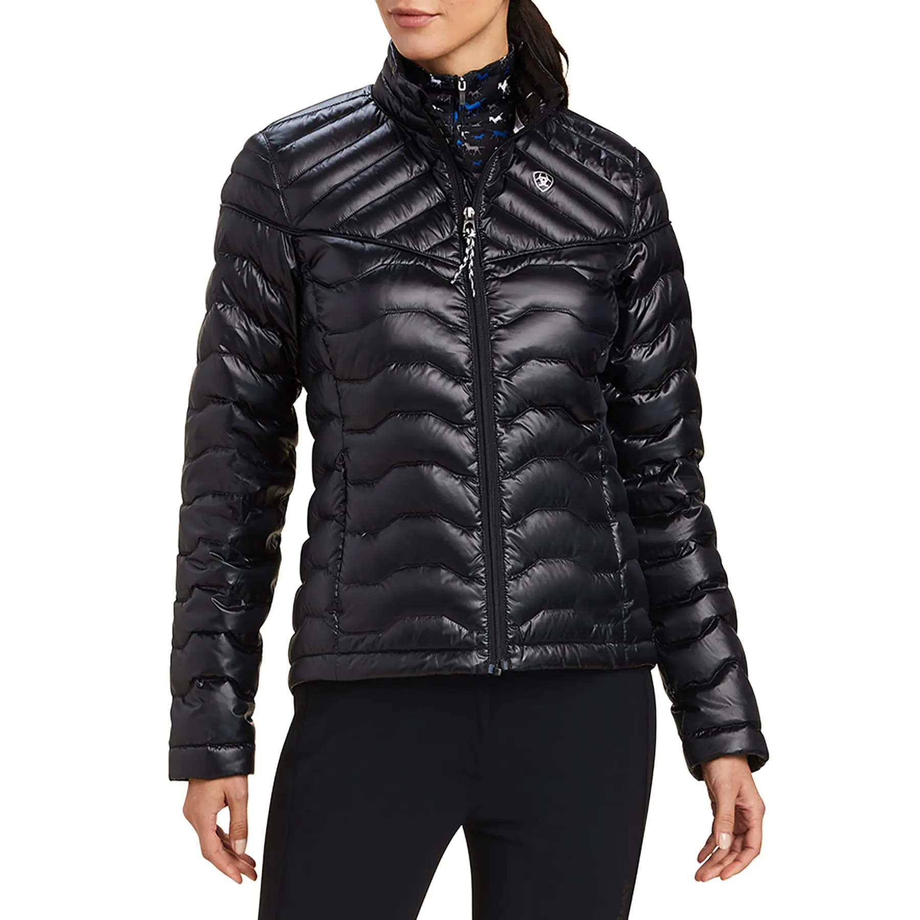 Ariat Women's Ideal Down Iridescent Black Jacket