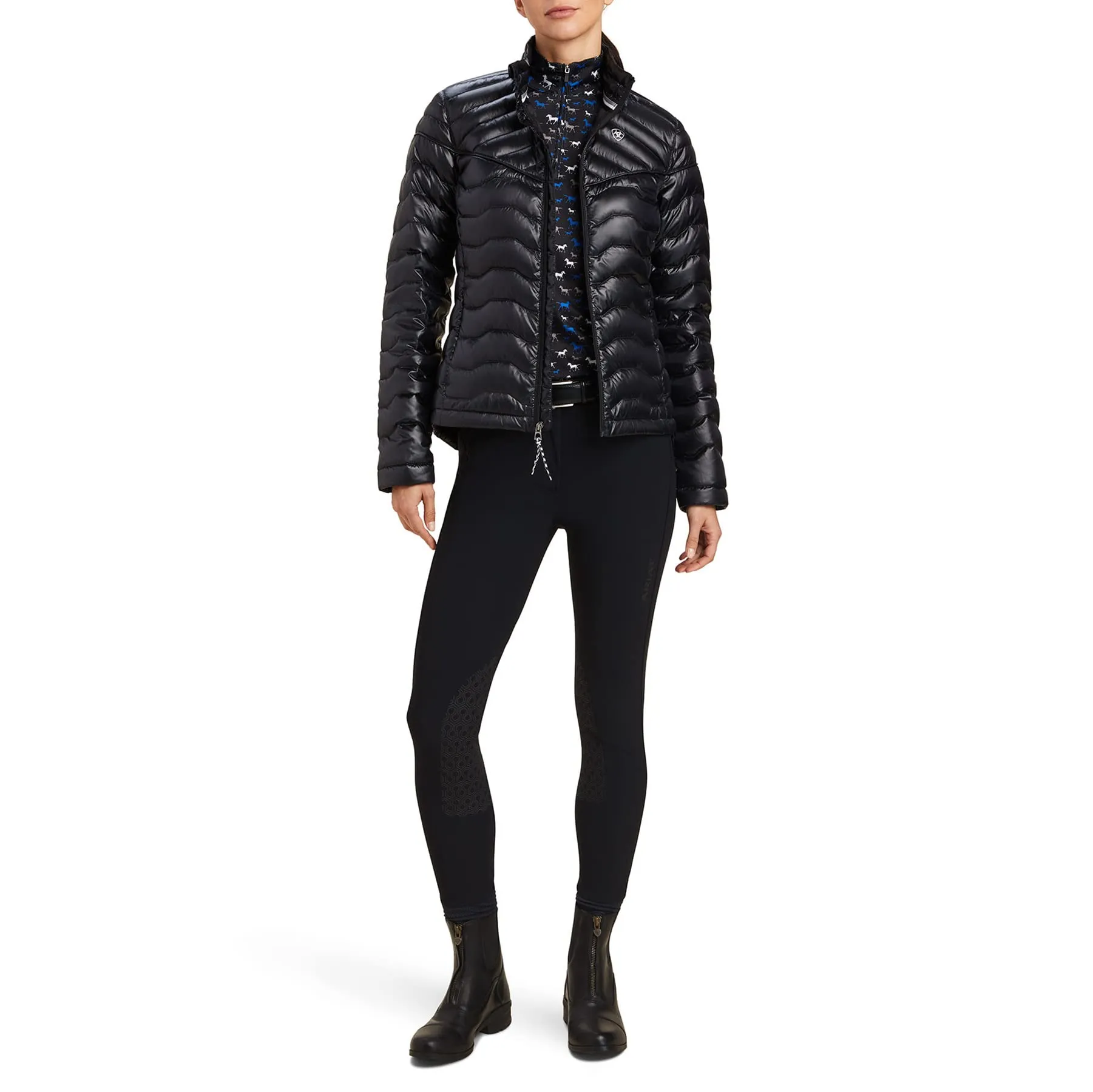 Ariat Women's Ideal Down Iridescent Black Jacket