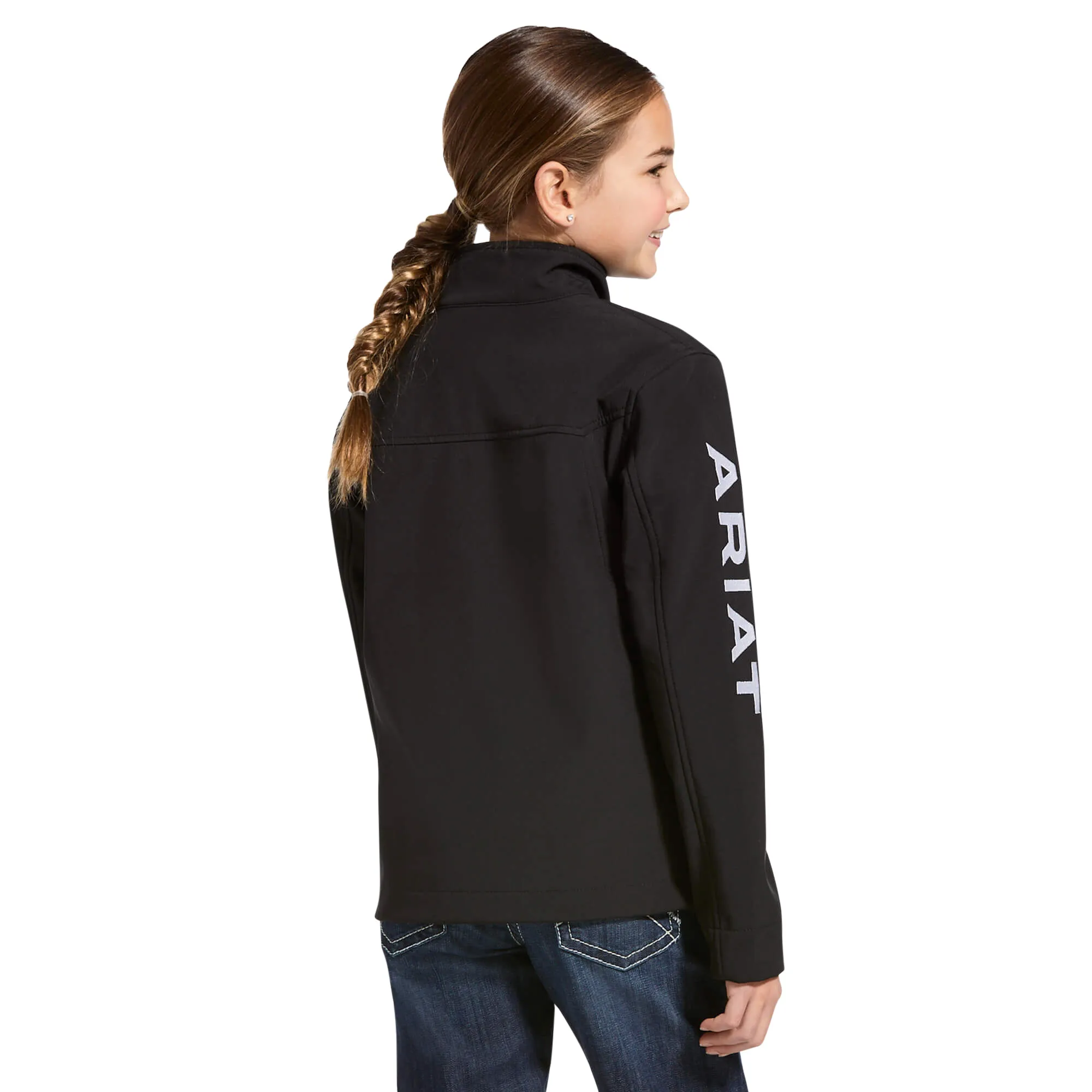 Ariat Youth New Team Black Softshell Jacket