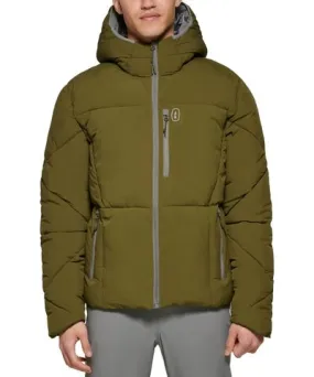 Bass Outdoor Men's Glacier Quilted Full-Zip Hiking Puffer Jacket