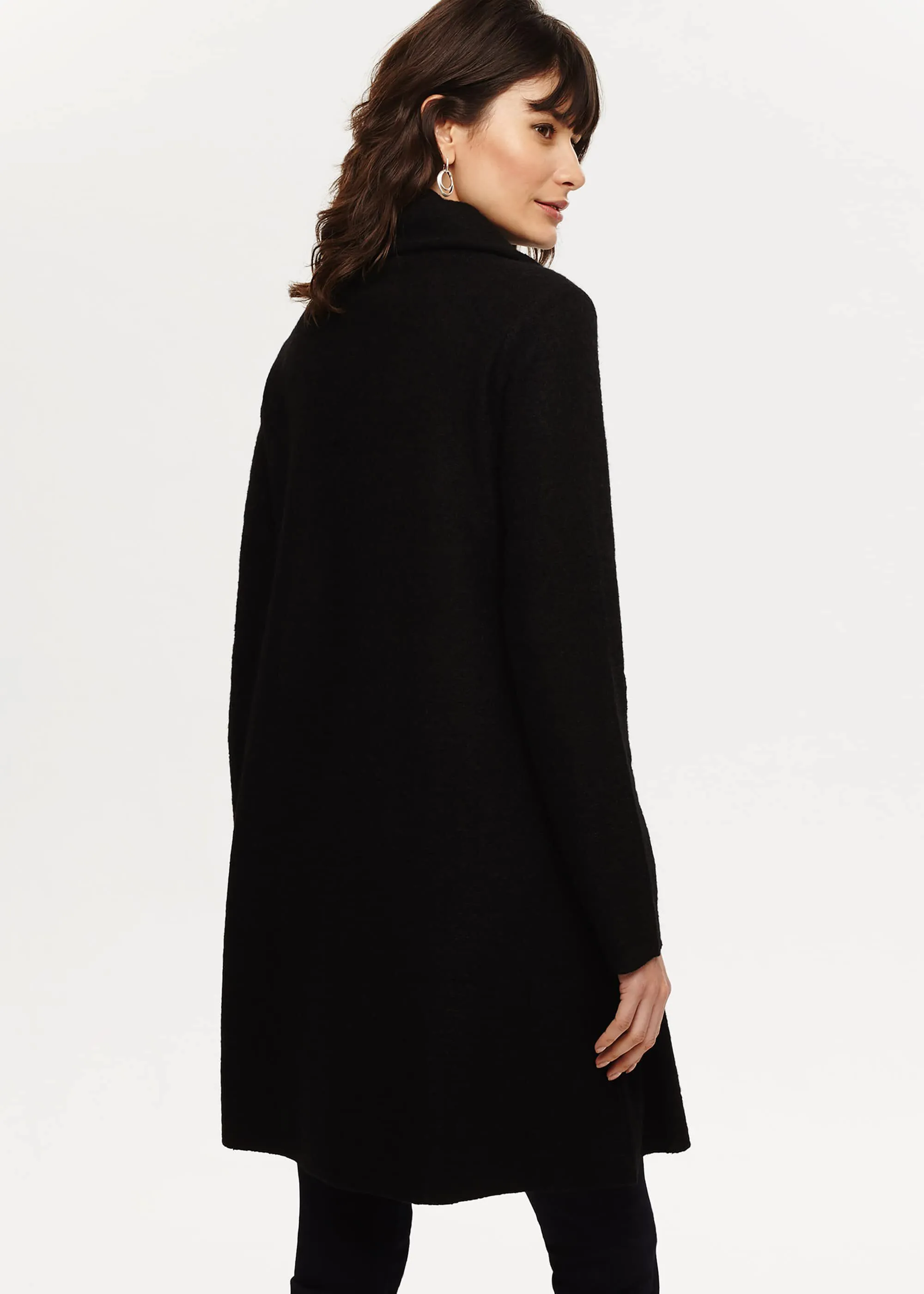 Bellona Level Hem Knit Coat