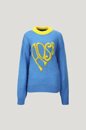 Blue Heart ADSB Sweater