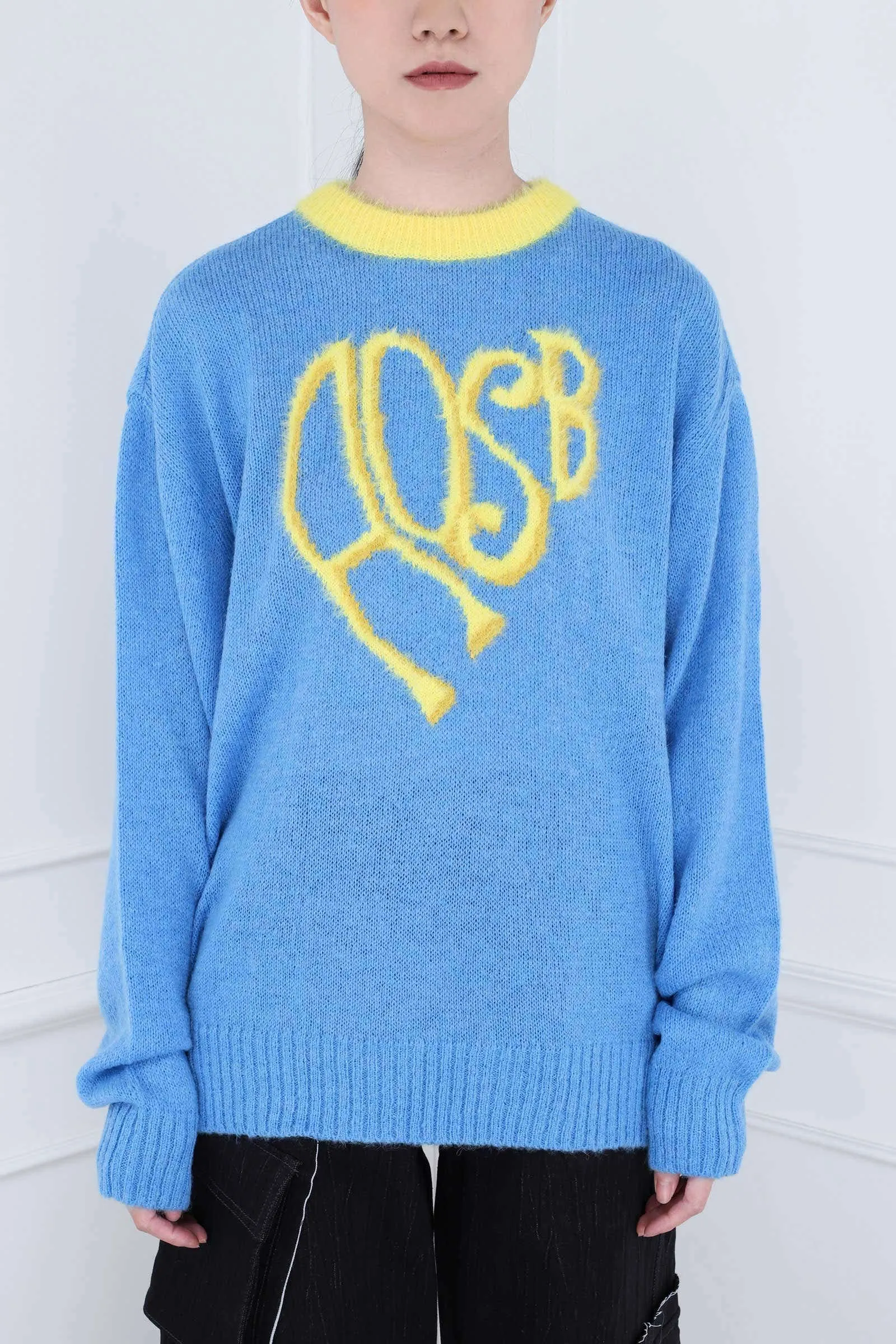 Blue Heart ADSB Sweater