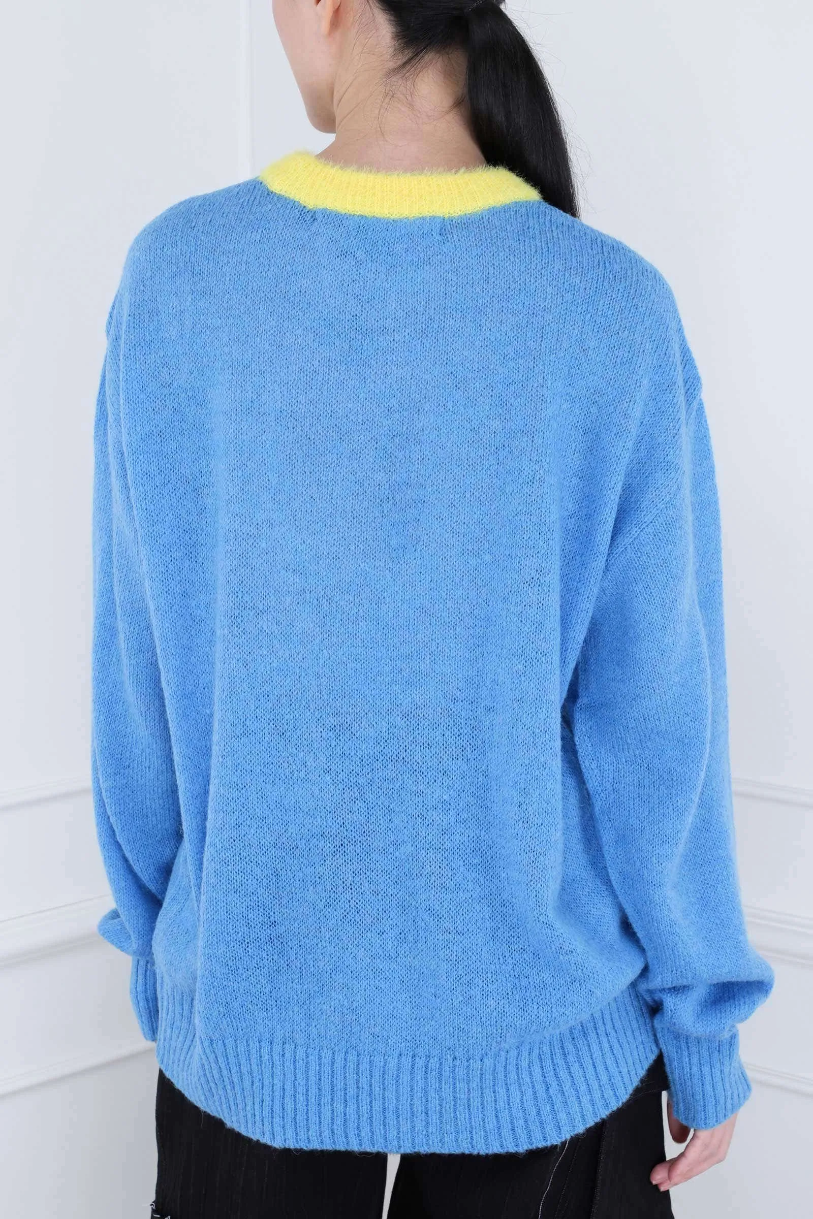 Blue Heart ADSB Sweater