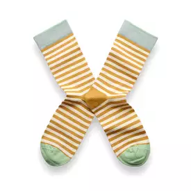 Bonne Maison Sock Stripe Ochre