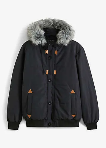 bonprix Padded Hooded Coat | Grattan