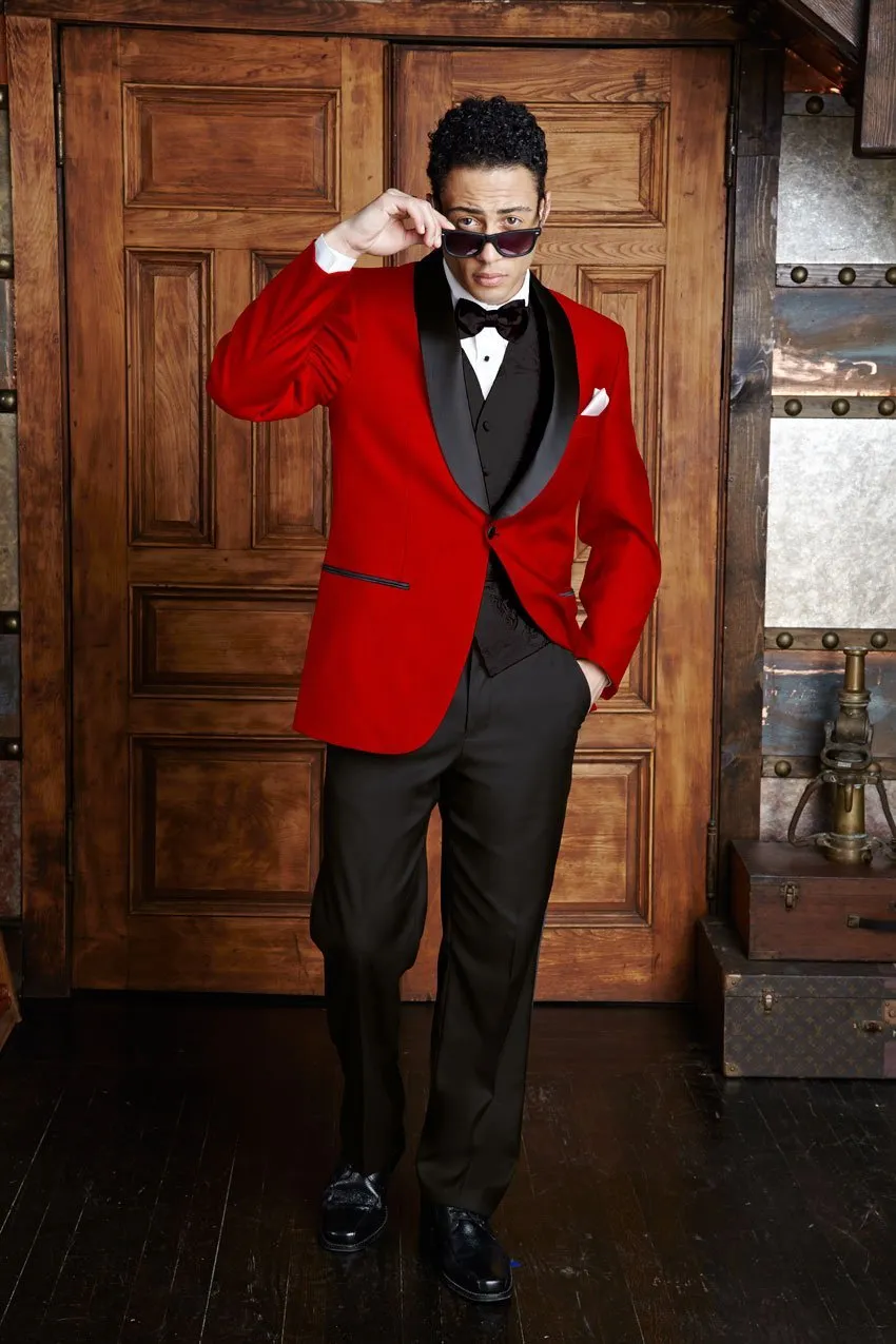 Bradford Red Tuxedo Jacket (Separates)