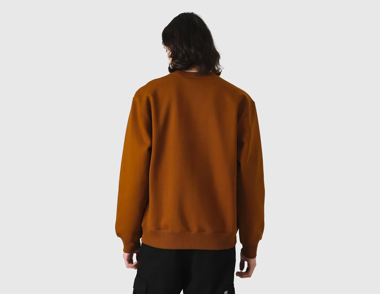 Carhartt WIP Carhartt Sweat Deep H Brown / Black