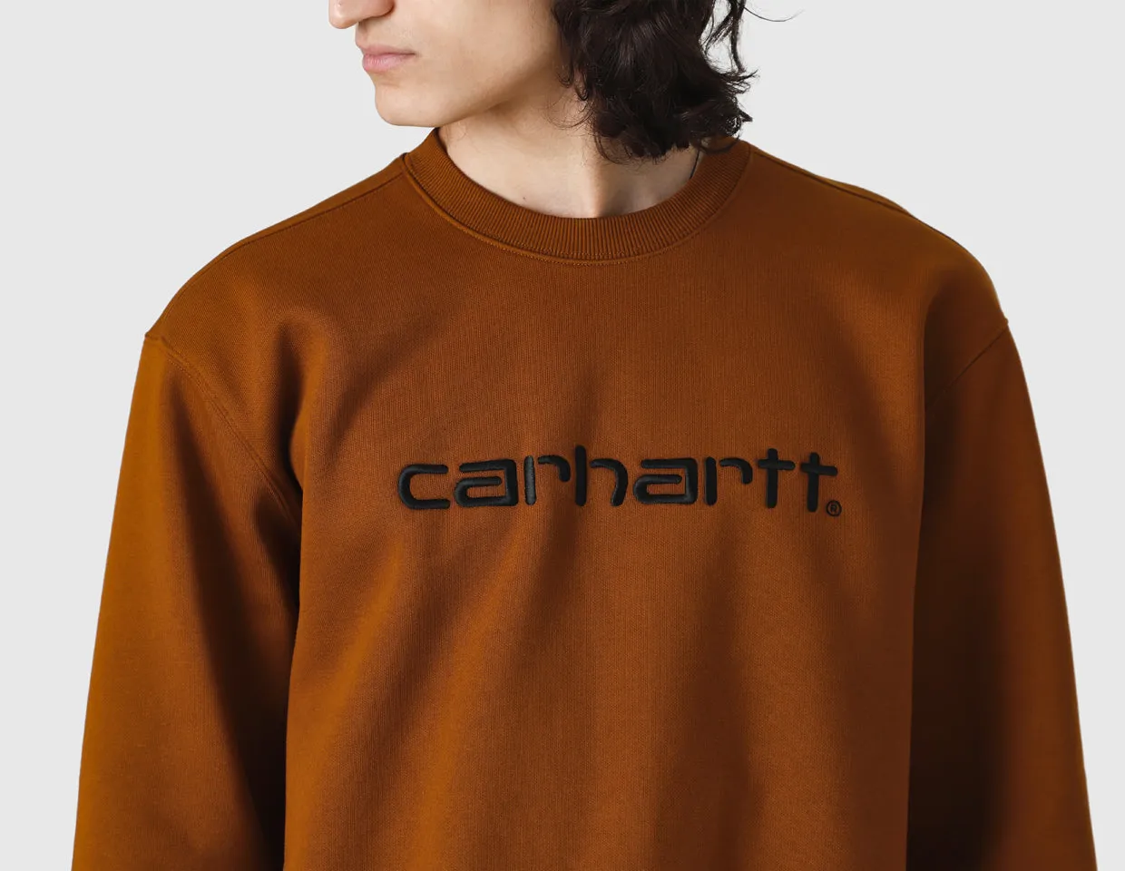 Carhartt WIP Carhartt Sweat Deep H Brown / Black