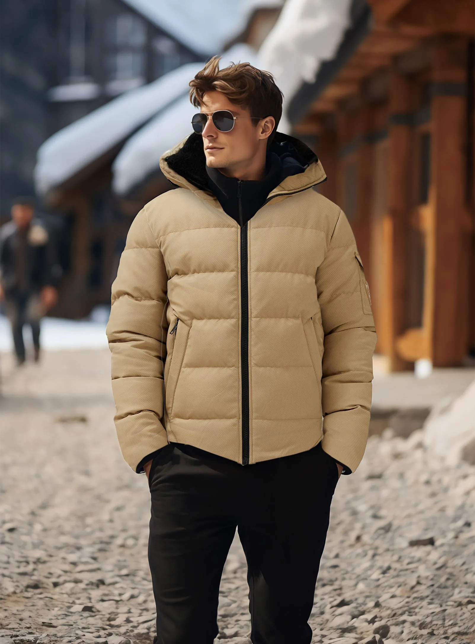 CEDERICK | Quilted Puffer Jacket||CEDERICK | Veste polaire matelassée