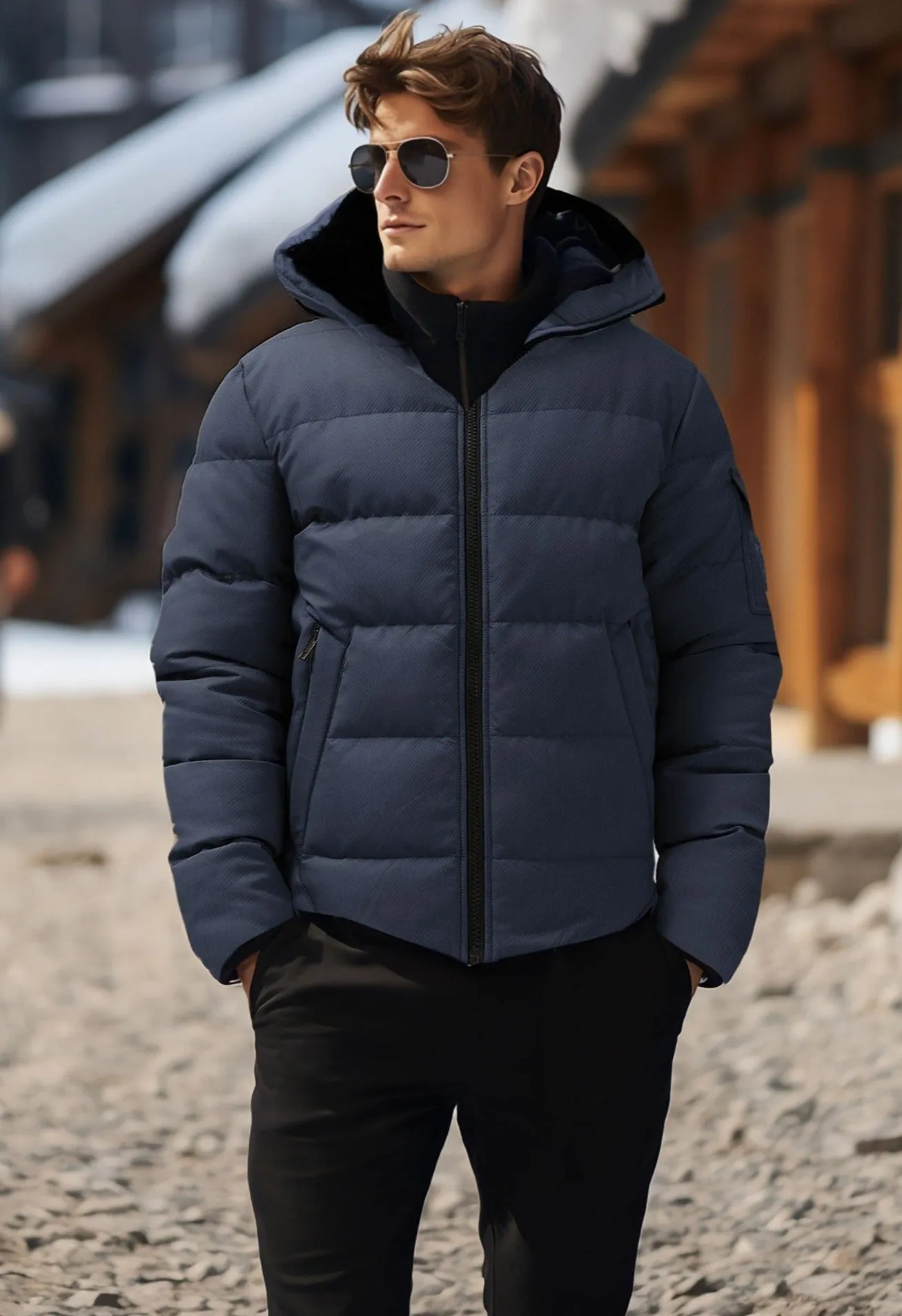 CEDERICK | Quilted Puffer Jacket||CEDERICK | Veste polaire matelassée