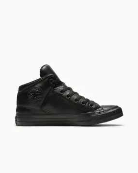 CONVERSE CHUCK TAYLOR ALL STAR HIGH STREET MID - BLACK/BLACK/BLACK