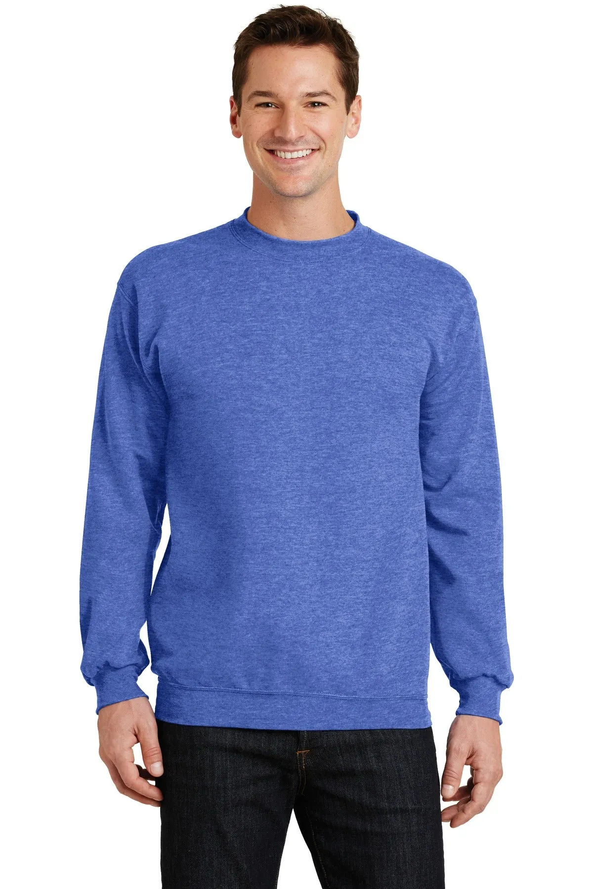 Custom Embroidered Port & Company - Core Fleece Crewneck Sweatshirt. PC78