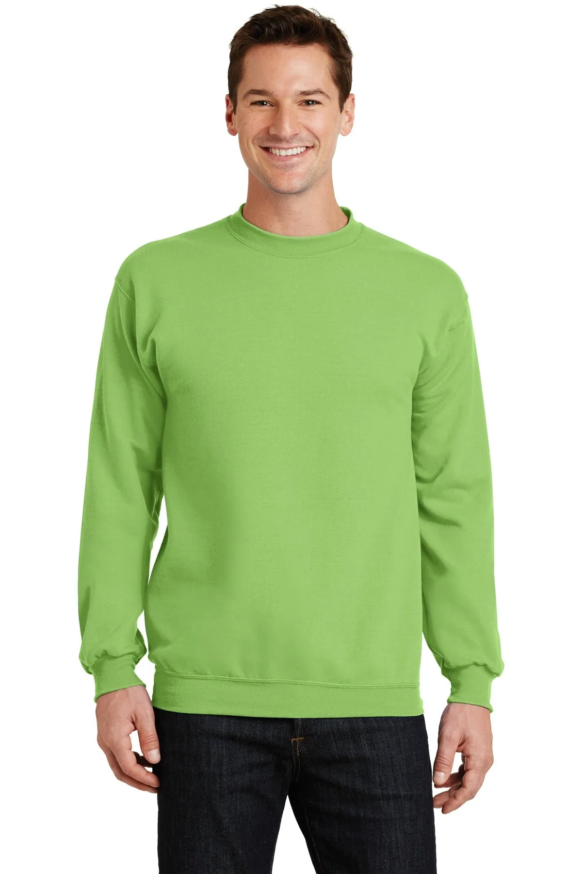 Custom Embroidered Port & Company - Core Fleece Crewneck Sweatshirt. PC78