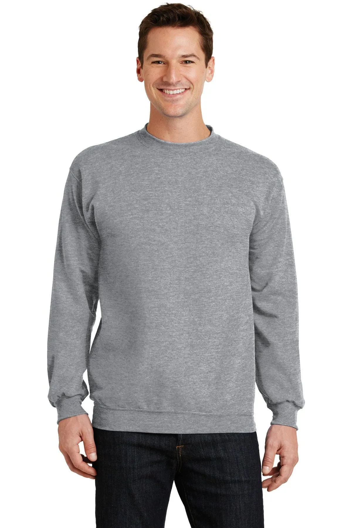 Custom Embroidered Port & Company - Core Fleece Crewneck Sweatshirt. PC78