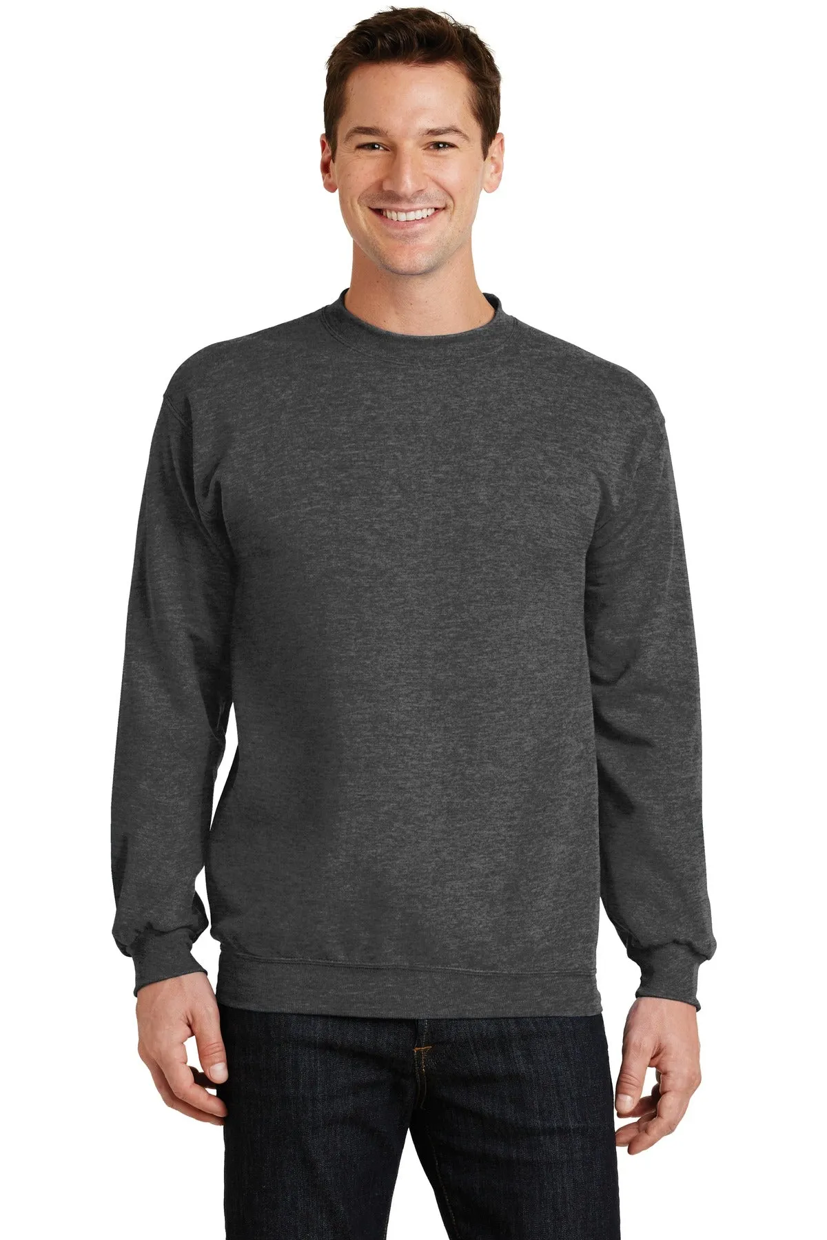 Custom Embroidered Port & Company - Core Fleece Crewneck Sweatshirt. PC78