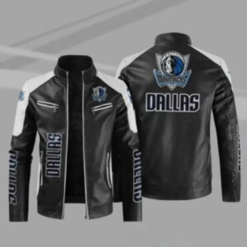 Dallas Mavericks Leather Jacket - William Jacket