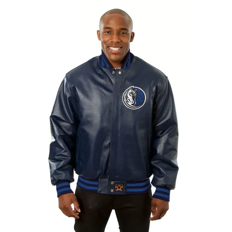 Dallas Mavericks Leather Jacket - William Jacket