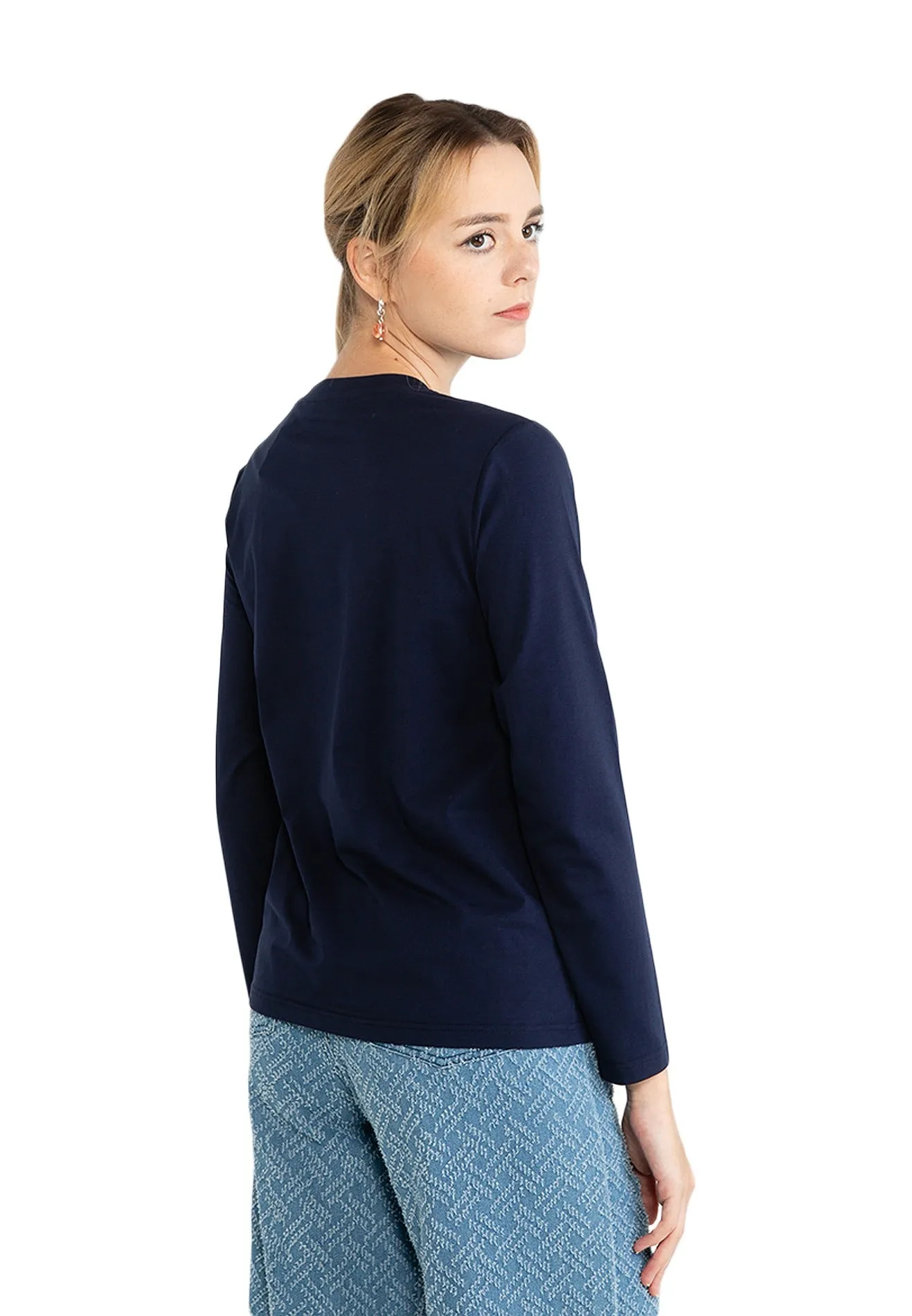 ELLE Active Leisure 'Le Suis Tres Paris' Long Sleeve Top