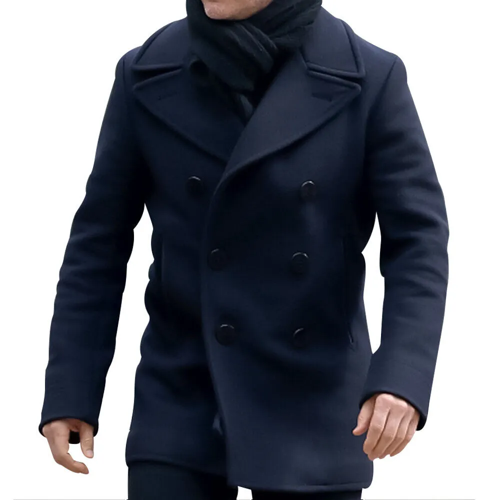 Ethan Hunt Wool Coat | Tom Cruise Fallout Coat