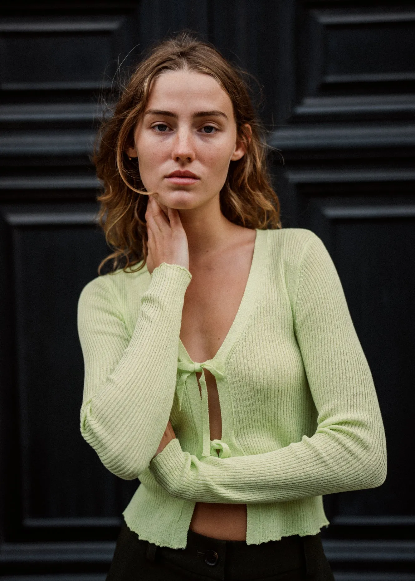 FaddieMD cardigan - Limonade