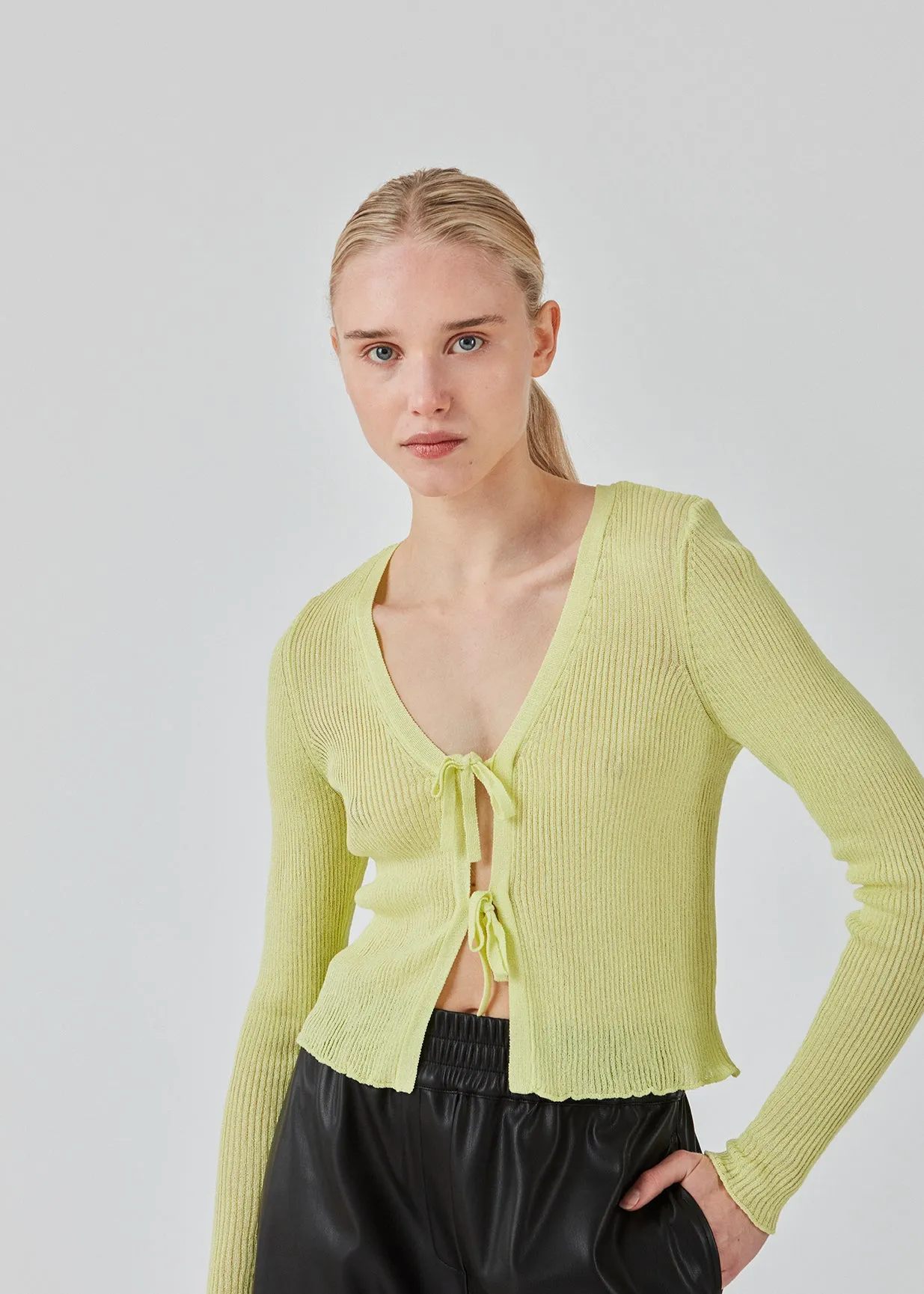 FaddieMD cardigan - Limonade