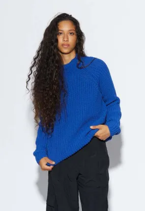 Fiona Knitted Sweater - Blue