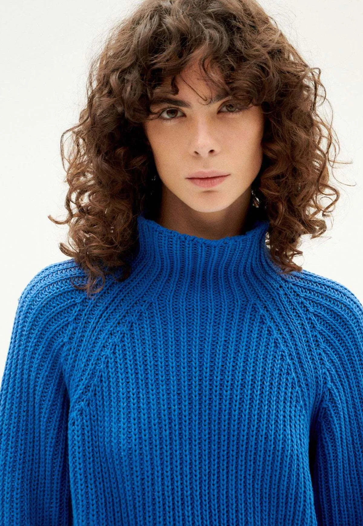 Fiona Knitted Sweater - Blue