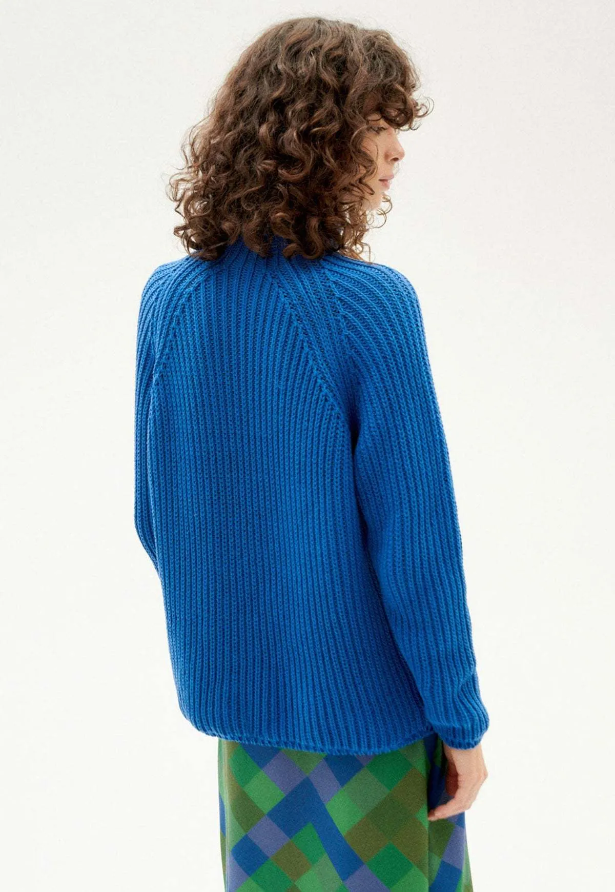 Fiona Knitted Sweater - Blue