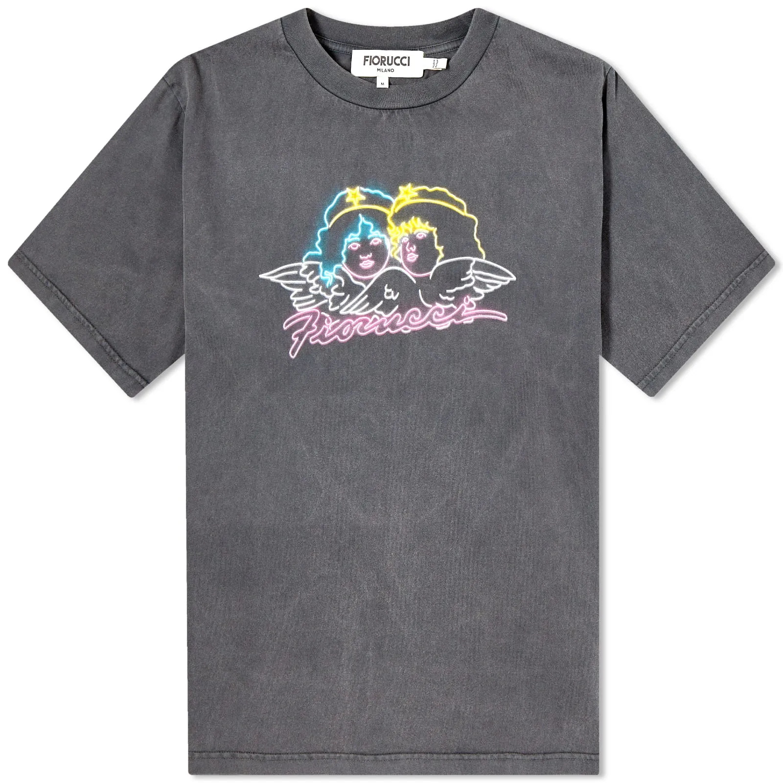 Fiorucci Neon Angels T-ShirtBlack