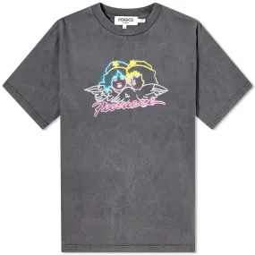 Fiorucci Neon Angels T-ShirtBlack